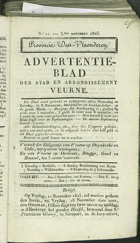 Het Advertentieblad (1825-1914) 1825-11-05