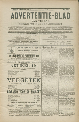 Het Advertentieblad (1825-1914) 1911-02-04