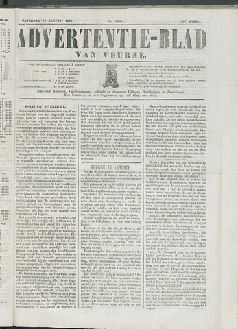 Het Advertentieblad (1825-1914) 1865-08-12
