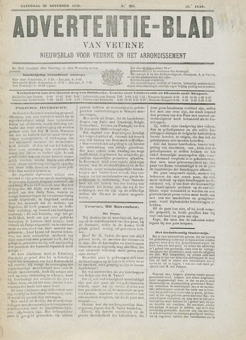 Het Advertentieblad (1825-1914) 1879-11-29