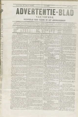 Het Advertentieblad (1825-1914) 1885-03-21