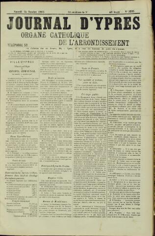 Journal d’Ypres (1874 - 1913) 1905-10-14