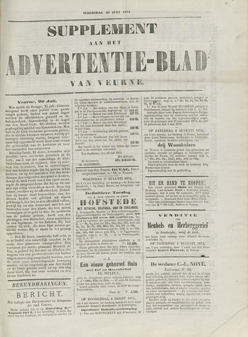 Het Advertentieblad (1825-1914) 1874-07-29