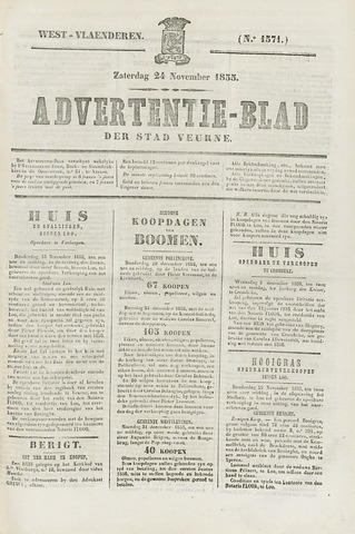 Het Advertentieblad (1825-1914) 1855-11-24
