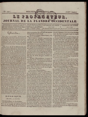 Le Propagateur (1818-1871) 1836-11-23