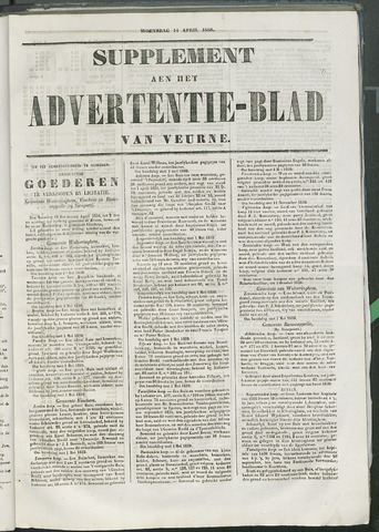 Het Advertentieblad (1825-1914) 1858-04-14