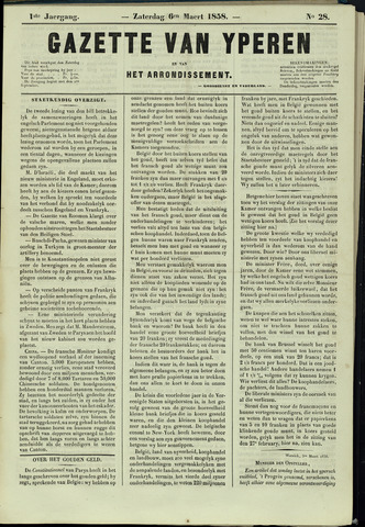 Gazette van Yperen (1857-1862) 1858-03-06