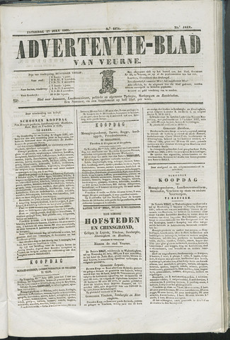Het Advertentieblad (1825-1914) 1861-07-27