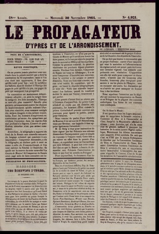 Le Propagateur (1818-1871) 1864-11-30