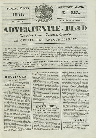 Het Advertentieblad (1825-1914) 1841-05-02