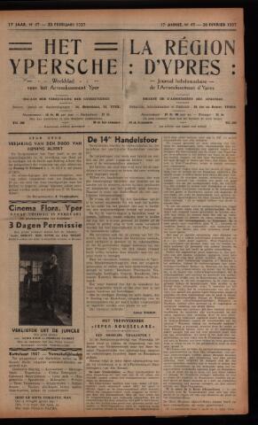 Het Ypersch nieuws (1929-1971) 1937-02-20