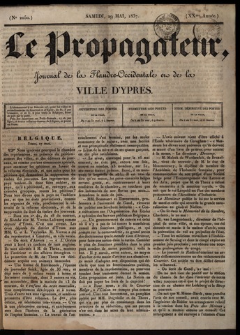 Le Propagateur (1818-1871) 1837-05-29