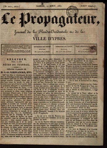 Le Propagateur (1818-1871) 1837-08-12