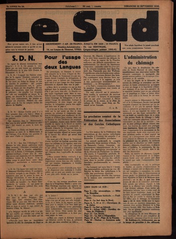 Le Sud (1934-1939) 1935-09-22