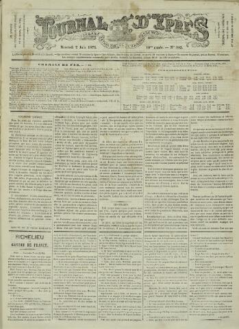 Journal d’Ypres (1874 - 1913) 1875-06-02