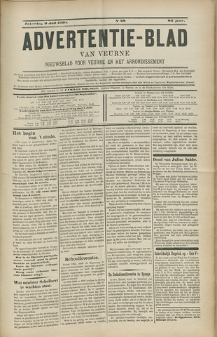 Het Advertentieblad (1825-1914) 1910-07-09
