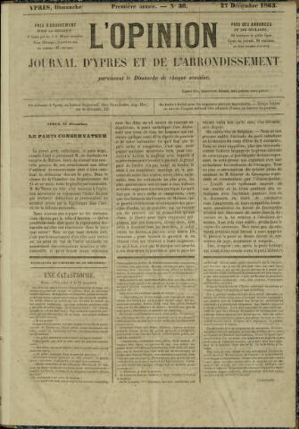 L’Opinion (1863 - 1873) 1863-12-27