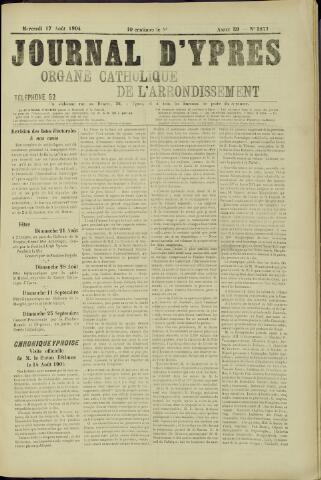 Journal d’Ypres (1874 - 1913) 1904-08-17