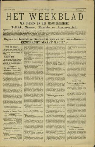 Het weekblad van Ijperen (1886 - 1906) 1902-02-22
