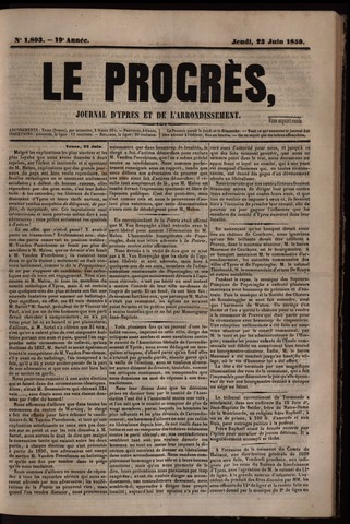 Le Progrès (1841-1914) 1859-06-23