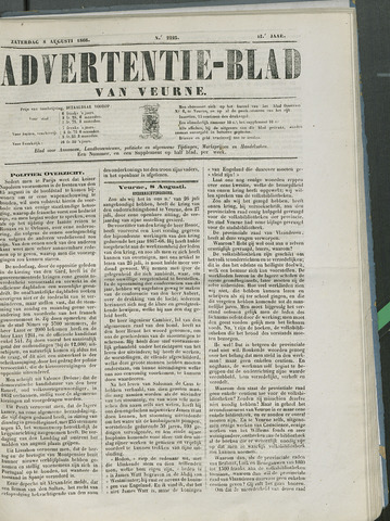 Het Advertentieblad (1825-1914) 1868-08-08