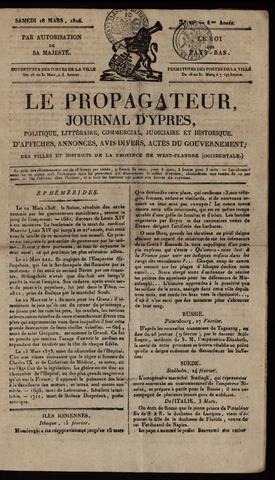 Le Propagateur (1818-1871) 1826-03-18