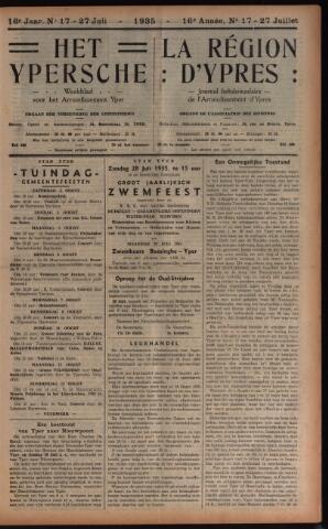 Het Ypersch nieuws (1929-1971) 1935-07-27