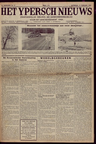 Het Ypersch nieuws (1929-1971) 1955-02-19