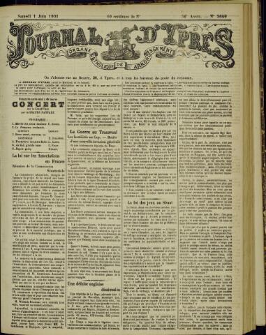 Journal d’Ypres (1874-1913) 1901-06-01