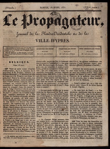 Le Propagateur (1818-1871) 1837-03-18