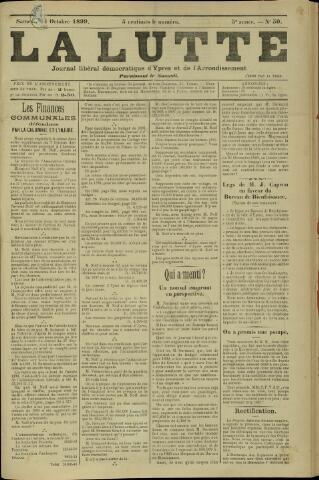 De Strijd – La Lutte (1894 - 1899) 1899-10-14
