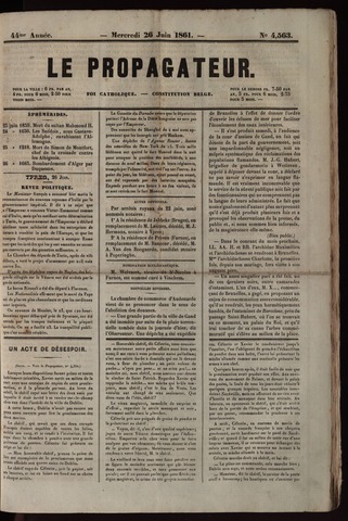Le Propagateur (1818-1871) 1861-06-26