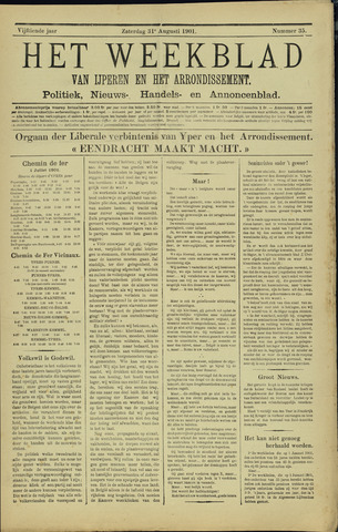 Het weekblad van Ijperen (1886 - 1906) 1901-08-31