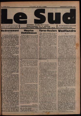 Le Sud (1934-1939) 1938-01-23