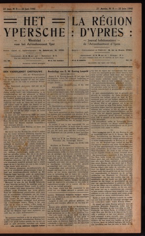 Het Ypersch nieuws (1929-1971) 1940-06-22