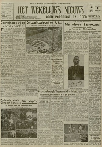 Het Wekelijks Nieuws (1946-1990) 1952-08-09