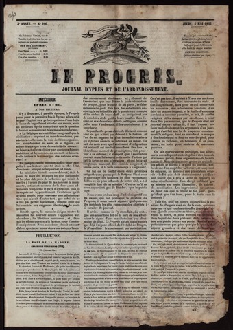 Le Progrès (1841-1914) 1843-05-04