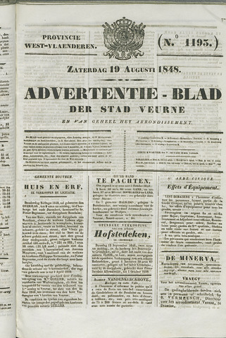 Het Advertentieblad (1825-1914) 1848-08-19
