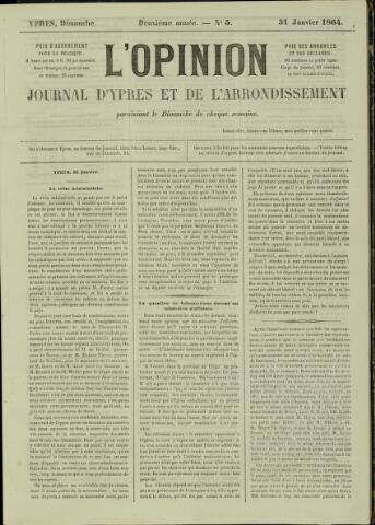 L’Opinion (1863 - 1873) 1864-01-31