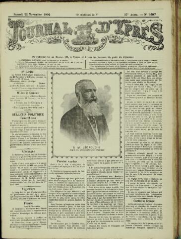 Journal d’Ypres (1874 - 1913) 1902-11-22