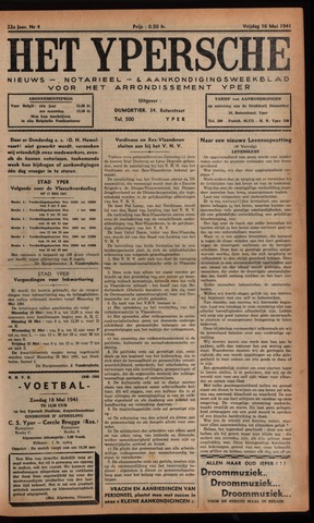 Het Ypersch nieuws (1929-1971) 1941-05-16