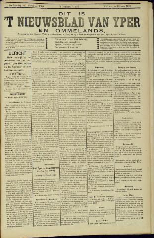 Nieuwsblad van Yperen en van het Arrondissement (1872 - 1912) 1900-11-24