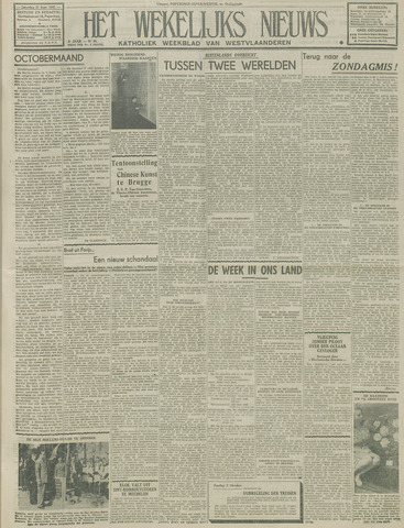 Het Wekelijks Nieuws (1946-1990) 1947-09-27