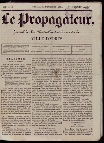 Le Propagateur (1818-1871) 1839-11-30