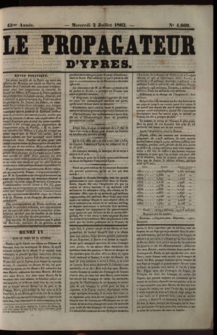 Le Propagateur (1818-1871) 1862-07-02