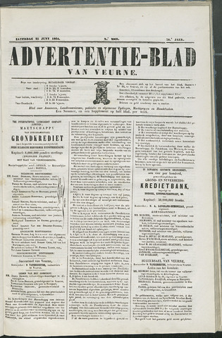 Het Advertentieblad (1825-1914) 1864-06-25