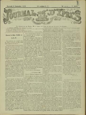 Journal d’Ypres (1874 - 1913) 1899-09-06
