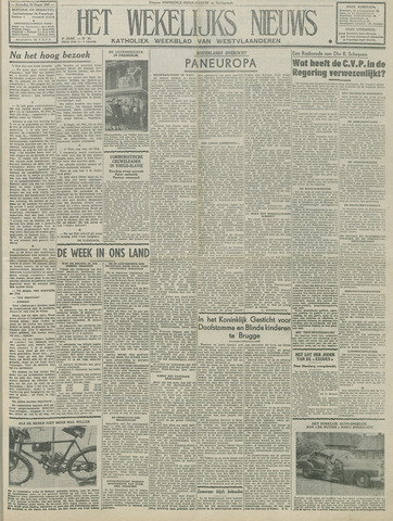 Het Wekelijks Nieuws (1946-1990) 1947-08-30