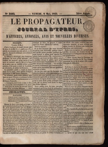 Le Propagateur (1818-1871) 1841-05-08