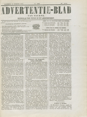 Het Advertentieblad (1825-1914) 1875-08-14